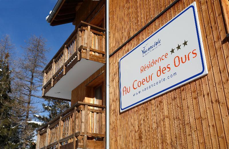 Vacanceole - Au Coeur Des Ours Aparthotel Les Deux Alpes Exterior foto